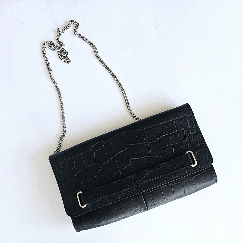 NEW! Halogen Chain Clutch Purse